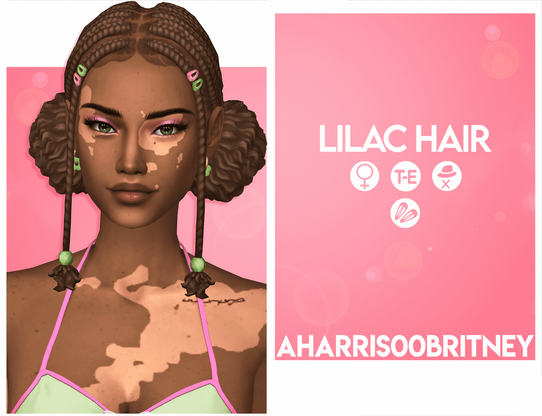 Скриншот мода Прическа Lilac Hair
